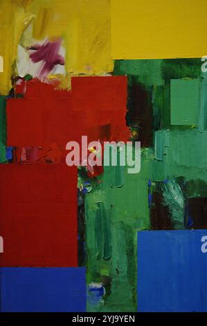 ARTE siglo XX. ALEMANIA. HANS HOFMANN (1880-1966). Pintor alemán. "ELYSIUM' (1960). Oleo sobre lienzo. Museo Blanton de Arte. AUSTIN. Estado de Texas. Estados Unidos. Foto Stock