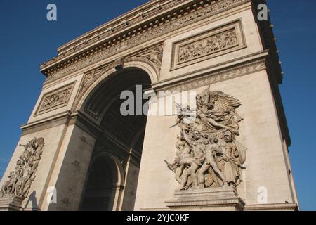 Francese. Parigi. Arc de Triomphe. 1806. Foto Stock