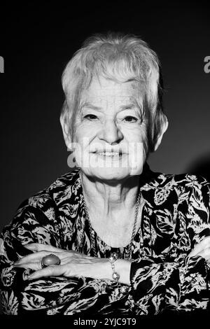 Jacqueline Wilson all'Oldie Literary Lunch 12/11/24 Foto Stock