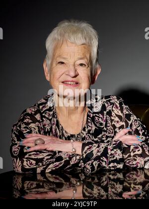 Jacqueline Wilson all'Oldie Literary Lunch 12/11/24 Foto Stock