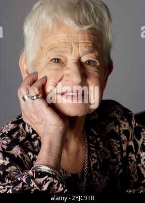 Jacqueline Wilson all'Oldie Literary Lunch 12/11/24 Foto Stock