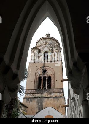 Duomo di Amalfi, Cattedrale di Sant'Andrea, città di Amalfi, Costiera Amalfitana, provincia di Salerno, Penisola Sorrentina, Italia, Europa, Patrimonio dell'Umanità Foto Stock