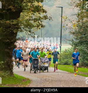 Il parco di Southampton si svolge ogni sabato mattina sul Southampton Common Foto Stock