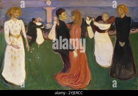 Danza della vita. Museo: Museo nazionale d'arte, Oslo. Autore: EDVARD MUNCH. Foto Stock