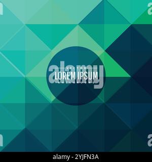 sfondo geomtrico astratto a forma di rombo Illustrazione Vettoriale