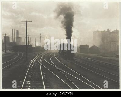 La mano dell'uomo. Alfred Stieglitz; americano, 1864-1946. Data: 1902. Dimensioni: 8,9 x 11,9 cm (immagine/carta); 34,4 x 27 cm (montaggio). Stampa in argento gelatina. Origine: Stati Uniti. Museo: Chicago Art Institute, FLORENCIA, USA. Foto Stock