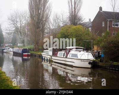 Marple è una piccola città all'interno del Metropolitan Borough di Stockport, nella Greater Manchester, Inghilterra. Si trova sul fiume Goyt 9 miglia a sud-est di Manchester, 9 miglia a nord di Macclesfield e 4 miglia a sud-est di Stockport. Foto Stock