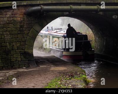 Marple è una piccola città all'interno del Metropolitan Borough di Stockport, nella Greater Manchester, Inghilterra. Si trova sul fiume Goyt 9 miglia a sud-est di Manchester, 9 miglia a nord di Macclesfield e 4 miglia a sud-est di Stockport. Foto Stock