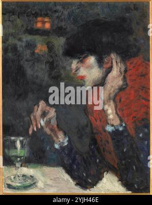 Il bevitore di assenzio. Museo: Musée d'Orsay, Parigi. Autore: PABLO PICASSO. Foto Stock