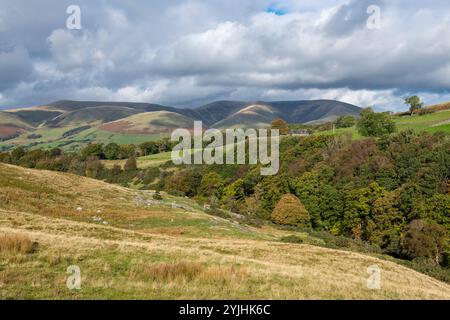 Howgill si trova vicino a Sedbergh, nel sud-est della Cumbria, in Inghilterra. Foto Stock