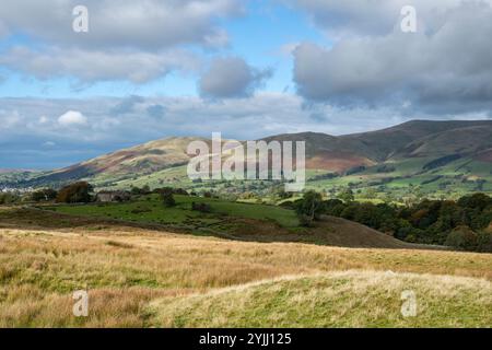 Howgill si trova vicino a Sedbergh, nel sud-est della Cumbria, in Inghilterra. Foto Stock