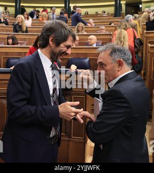 Madrid, 30/10/2024. Congresso dei deputati. Sessione completa di controllo del governo. La sessione di controllo è sospesa a causa del DANA. Foto: Jaime García. ARCHDC. Crediti: Album / Archivo ABC / Jaime García Foto Stock