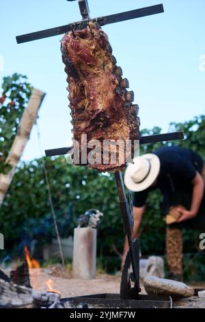 Mendoza, Argentina. 01-30-2023. Cibo tradizionale argentino. Foto Stock