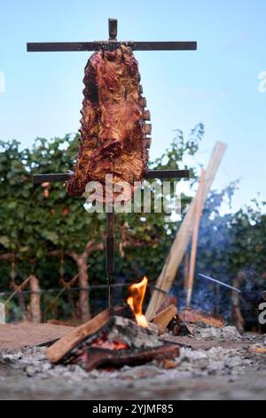 Mendoza, Argentina. 01-30-2023. Cibo tradizionale argentino. Foto Stock