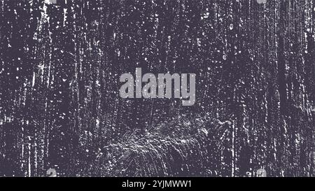 Vista ravvicinata di una superficie ruvida con graffi e imperfezioni, ideale per progetti di design o sfondi. Illustrazione Vettoriale