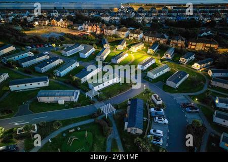 Combe Haven Holiday Park vicino a Hastings Foto Stock