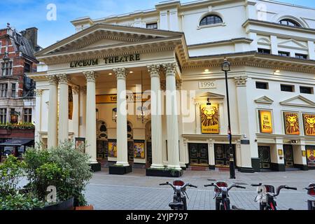 Londra, Regno Unito - 22 settembre 2024: The Lyceum, uno storico teatro del West End di Londra originariamente fondato negli anni '1700 Foto Stock