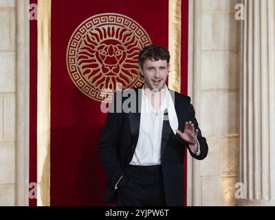 Londra, Regno Unito. 13 novembre 2024. Paul Mescal partecipa al Gladiator II Global Premiere Red Carpet Arrivals a Leicester Square, 13 novembre 2024 a Londra, Inghilterra, Regno Unito. Credito: S.A.M./Alamy Live News Foto Stock