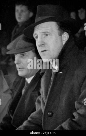 Il manager dei Wolverhampton Wanderers Stan Cullis 1950s Foto Stock