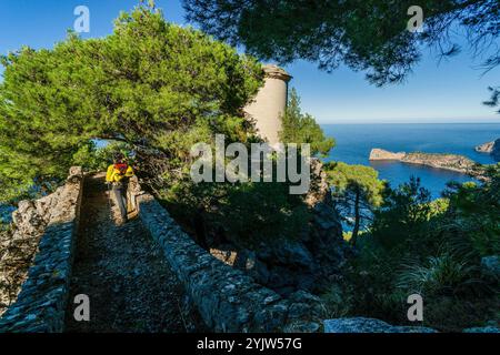 cappella del Beato Ramon Lullo, 1880, Valldemossa, sierra de Tramuntana, maiorca, isole baleari, españa, europa Foto Stock