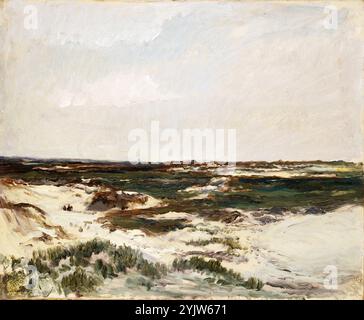 Le dune di Camiers. Charles-Francois Daubigny. 1871. Foto Stock