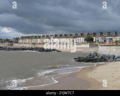 Il lungomare ospita Lowestoft East Suffolk Foto Stock