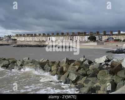 Il lungomare ospita Lowestoft East Suffolk Foto Stock