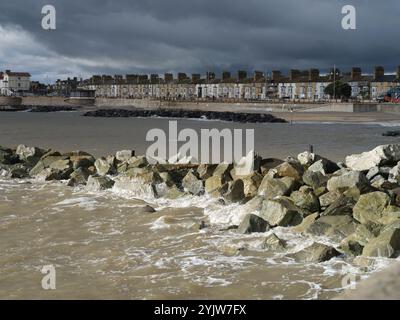 Il lungomare ospita Lowestoft East Suffolk Foto Stock