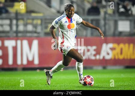 Roma, Italie. 14 novembre 2024. Kadidiatou DIANI di Lione durante la UEFA Women's Champions League, incontro di calcio di gruppo A tra AS Roma e Olympique Lyonnais il 13 novembre 2024 allo stadio tre Fontane di Roma, Italia - foto Matthieu Mirville (M Insabato)/DPPI Credit: DPPI Media/Alamy Live News Foto Stock