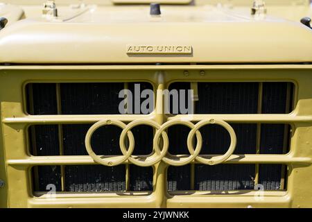 Iserlohn Gruermannscheide, NRW, Germania. 13 luglio 2024. AUTO UNION-DKW MUNGA F91/4 900 Foto Stock