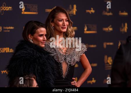 30. Verleihung der Goldenen Henne a Lipsia. Der MDR Mitteldeutsche Rundfunk produziert in Zusammenarbeit mit Super Illu den größten Publikumspreis in Ostddeutschland. Leony Goldene Henne 2024 *** 30 presentazione del Golden Hen a Lipsia MDR Mitteldeutscher Rundfunk produce il più grande premio del pubblico nella Germania orientale, il Leony Golden Hen 2024, in collaborazione con Super Illu Foto Stock