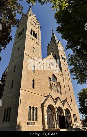 Chiesa cattolica della Santa Trinità costruita nel 1900 Kochlowice Slesia Polonia Foto Stock
