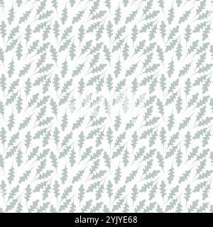 Foglie di rucola con riempimento non lungo il contorno motivo senza cuciture Acquerello. Scenario di cibo sano. Avvolgimento di illustrazioni vettoriali isolate, sfondi o promozioni Web, poster, banner, biglietti, prezzo, etichetta Illustrazione Vettoriale