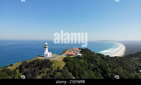 Faro a Byron Bay Foto Stock