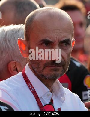 Barcellona, spagnolo. 16 novembre 2024. 16 novembre 2024, Circuit de Barcelona-Catalunya, Barcelona, MotoGP Motul Solidarity Grand Prix di Barcellona, nella foto l'amministratore delegato Claudio Domenicali (Ducati) credito: dpa/Alamy Live News Foto Stock