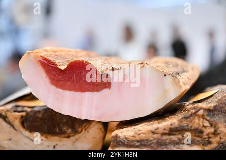 Prosciutto crudo di alta qualità in Italia Parma Foto Stock