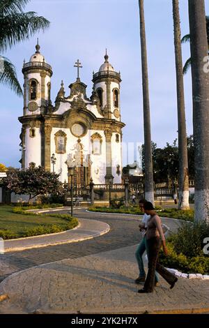 Chiesa di São Francisco de Assis. São João del Rei. Brasile Foto Stock