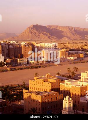 Shibam (Hadramaut). Repubblica dello Yemen Foto Stock