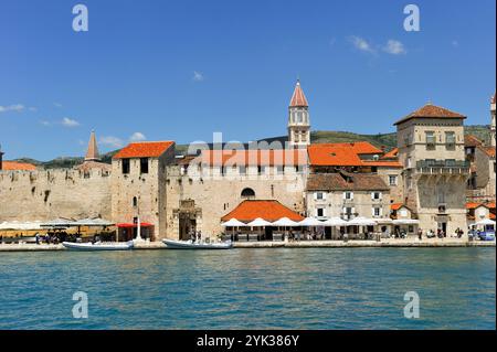 Traù, vicino a Spalato, Croazia, Europa sudorientale Foto Stock