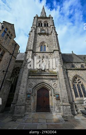 Chiesa di San Nicola nella città di Durham, Regno Unito. Foto Stock