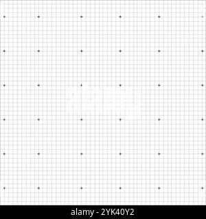 Interfaccia HUD griglia. Dati ad alta tecnologia. Illustrazione Vettoriale