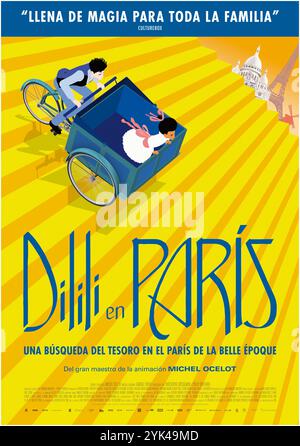 DILILI IN PARIS (2018) - titolo originale: DILILI A PARIS -, diretto da MICHEL OCELOT. Crediti: FILM/album NORD-OUEST Foto Stock