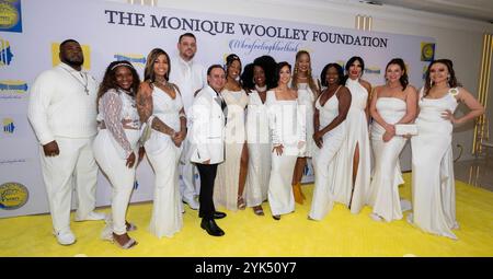 Los Angeles, Stati Uniti. 16 novembre 2024. Gli ambasciatori partecipano al 4th Annual Fundraising Gala della Fondazione Monique Woolley presso la XO Banquet Hall, Los Angeles, CA, 16 novembre 2024 credito: Eugene Powers/Alamy Live News Foto Stock