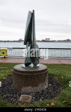 Scultura The Garden al parco Windsor Sculpture Garden di Windsor, Ontario, Canada Foto Stock