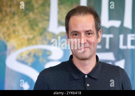 Parigi, Francia. 17 novembre 2024. Tanguy Pastureau partecipa alla premiere Netflix Ellian et le Sortilege alla Cinematheque francese di Parigi, Francia, il 17 novembre 2024. Foto di Aurore Marechal/ABACAPRESS. COM credito: Abaca Press/Alamy Live News Foto Stock