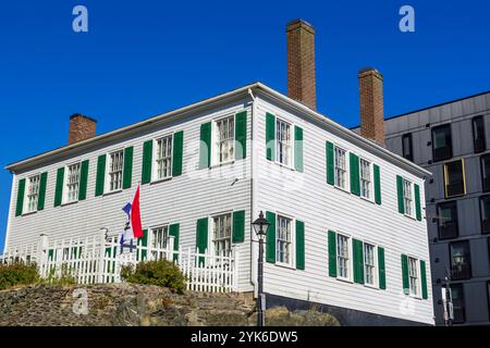The Loyalist House National Historic Site, Saint John, New Brunswick, Canada Foto Stock
