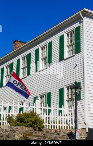 The Loyalist House National Historic Site, Saint John, New Brunswick, Canada Foto Stock