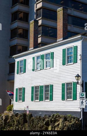 The Loyalist House National Historic Site, Saint John, New Brunswick, Canada Foto Stock