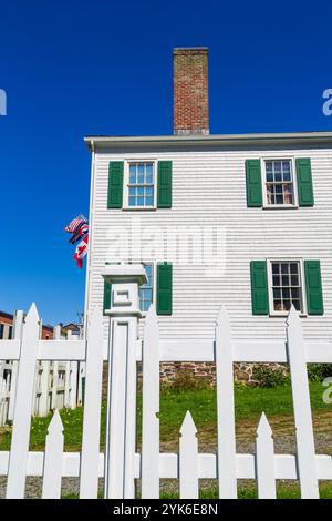 The Loyalist House National Historic Site, Saint John, New Brunswick, Canada Foto Stock