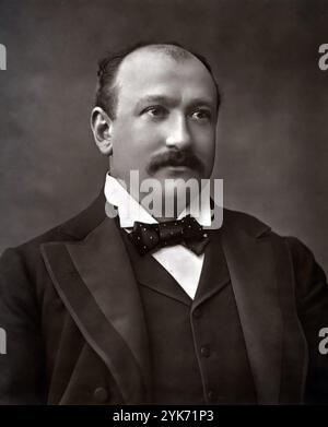 Augustus Harris, Sir Augustus Henry Glossop Harris (1852 – 1896) attore britannico Foto Stock